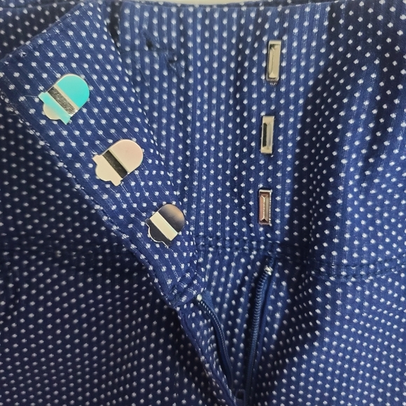 2/$20⭐️Blue White Polkadot High Waist Shorts - Picture 5 of 5